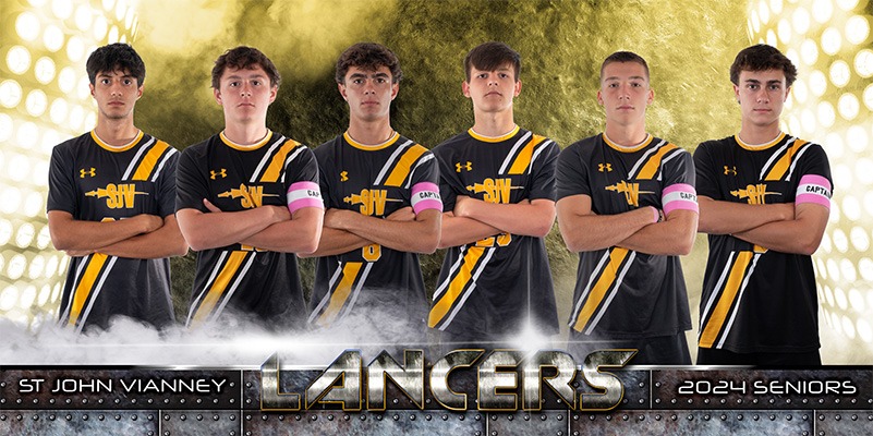 St John Vianney Soccer Sports Banner Seniors